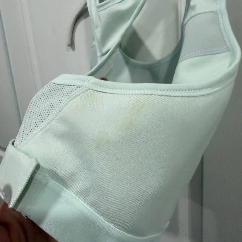Nike Dri-FIT High Support Sports Bra Mint Green 1X F-G Racerback Mesh DD0428-379